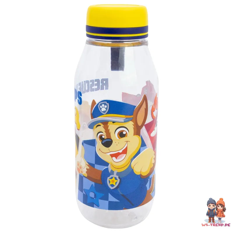 Paw Patrol Chase Rubble Marshall Wasserflasche Trinkflasche Flasche 460 ml - WS-Trend.de