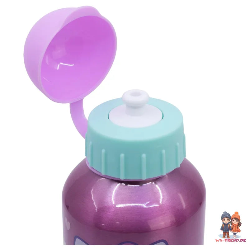 Hello Kitty 2 tlg. Lunch Set 3 Kammer Brotdose Alu Trinkflasche 400 ml - WS-Trend.de