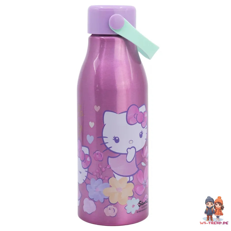 Hello Kitty Aluminium Wasserflasche Trinkflasche Flasche 760 ml - WS-Trend.de