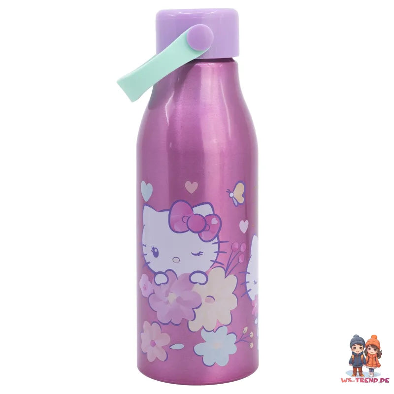 Hello Kitty Aluminium Wasserflasche Trinkflasche Flasche 760 ml - WS-Trend.de