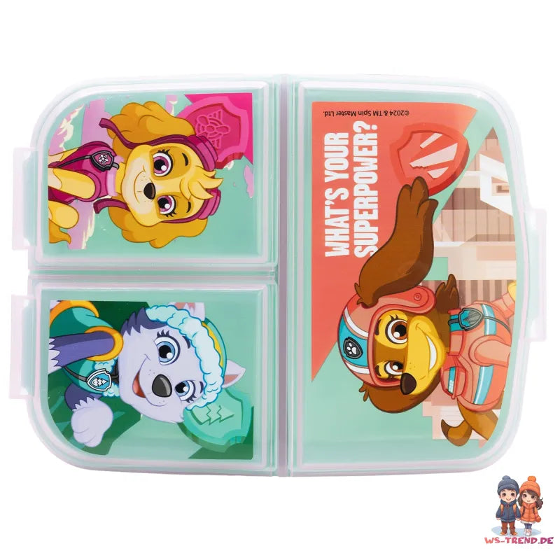 Paw Patrol Skye Liberty Everes 2 tlg Kinder Set Brotdose Alu Trinkflasche 530 ml - WS-Trend.de