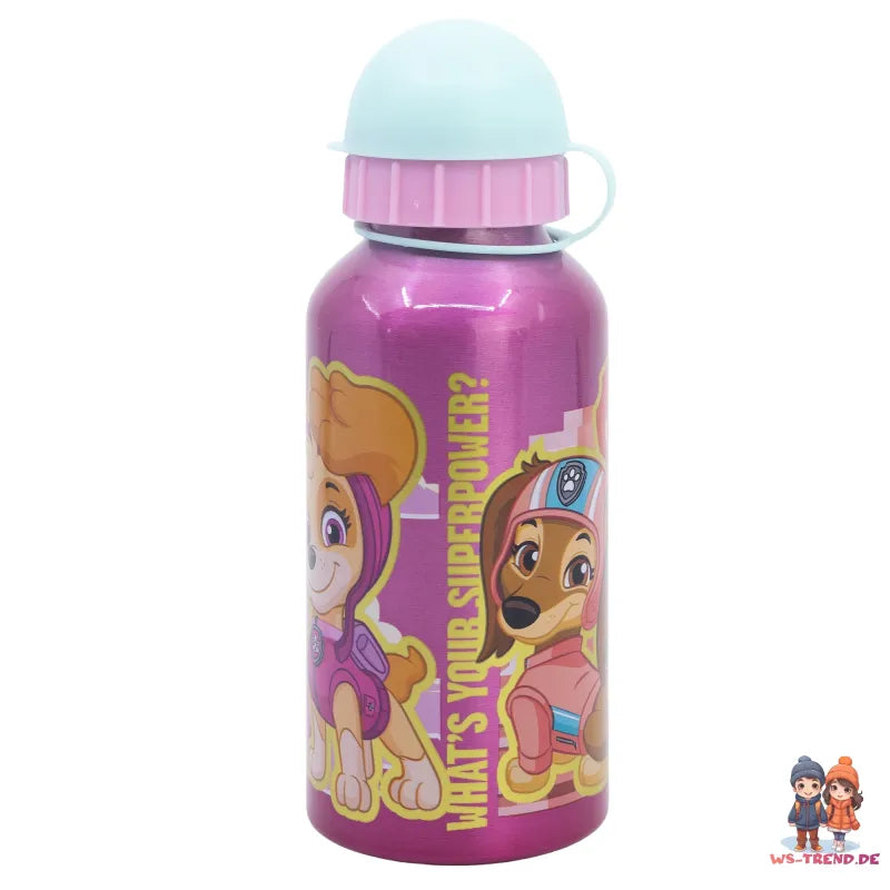 Paw Patrol Skye Liberty Everes 2 tlg Kinder Set Brotdose Alu Trinkflasche 400 ml - WS-Trend.de