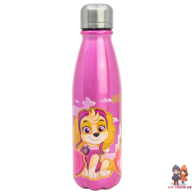 Paw Patrol Skye Everest Liberty ALU Wasserflasche Trinkflasche Flasche 600 ml - WS-Trend.de