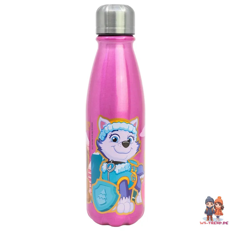 Paw Patrol Skye Everest Liberty ALU Wasserflasche Trinkflasche Flasche 600 ml - WS-Trend.de