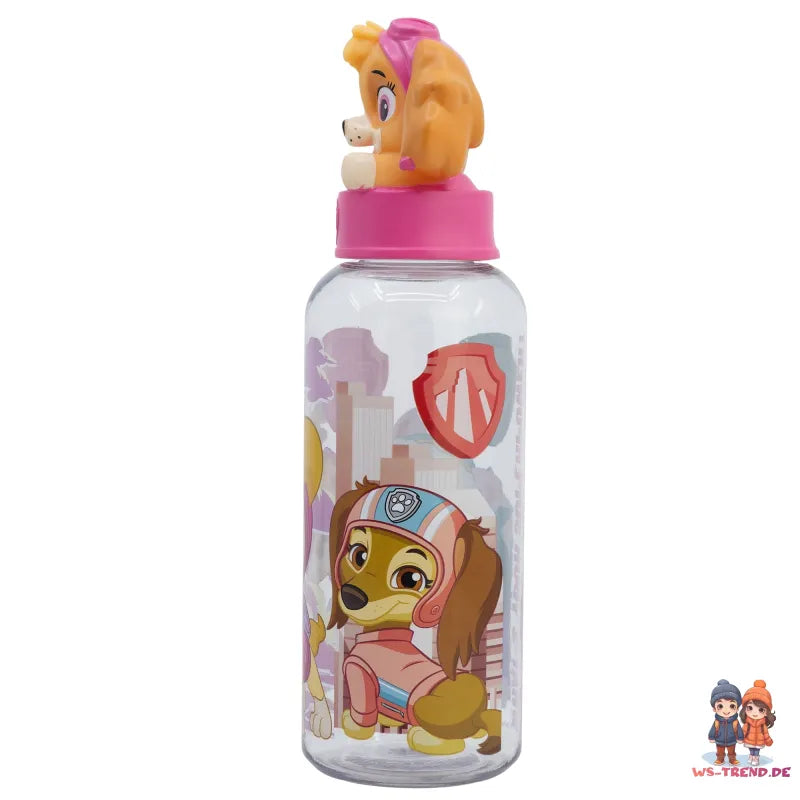 Paw Patrol 3D Kopf Skye Liberty Wasserflasche Trinkflasche Flasche 560 ml - WS-Trend.de