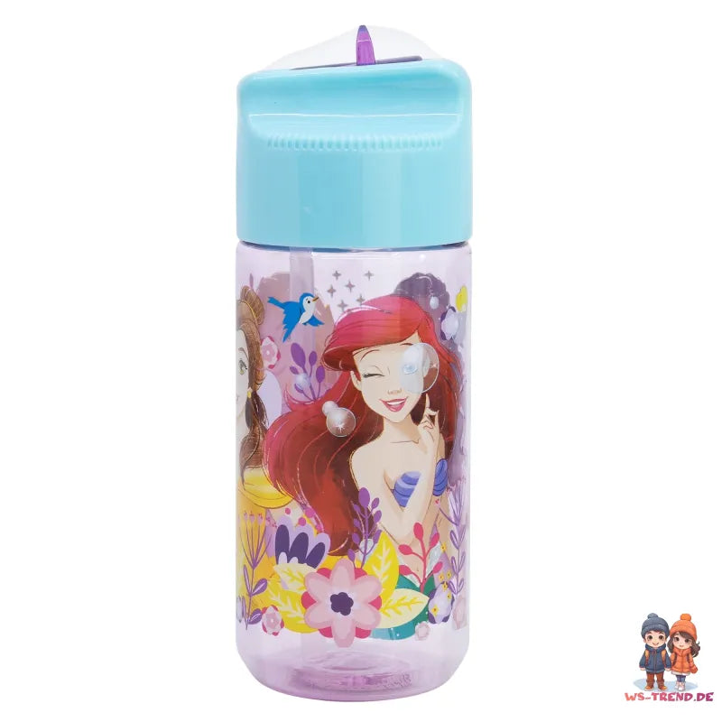 Disney Prinzessinnen Vaiana Rapunzel Wasserflasche Trinkflasche Flasche 430 ml - WS-Trend.de