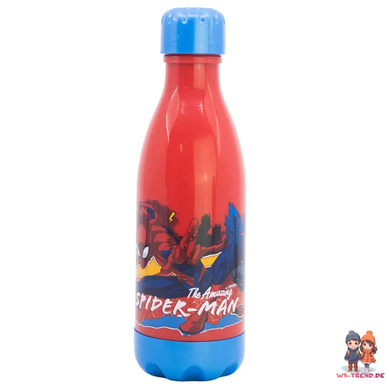 Marvel Spiderman Sportflasche Wasserflasche Trinkflasche Flasche 560 ml - WS-Trend.de