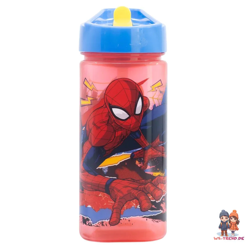 Marvel Spiderman 2 teiliges Kinder Set Brotdose Trinkflasche 510 ml - WS-Trend.de