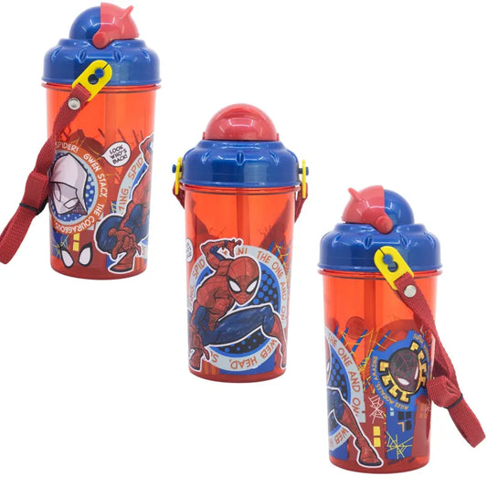 Marvel Spiderman Sportflasche Wasserflasche Trinkflasche Flasche 465 ml - WS-Trend.de