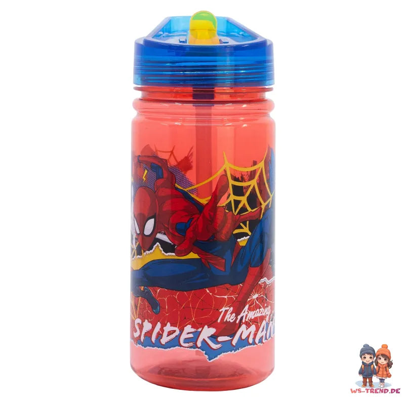 Marvel Spiderman 2 teiliges Kinder Set Brotdose Trinkflasche 475 ml - WS-Trend.de