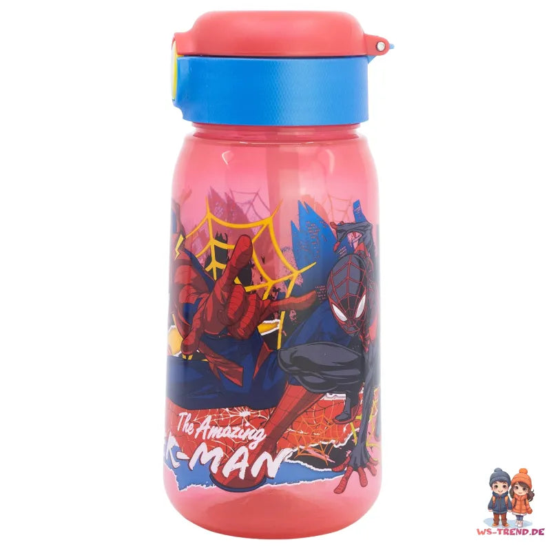 Marvel The Amazing Spiderman Wasserflasche Trinkflasche Flasche 510 ml - WS-Trend.de