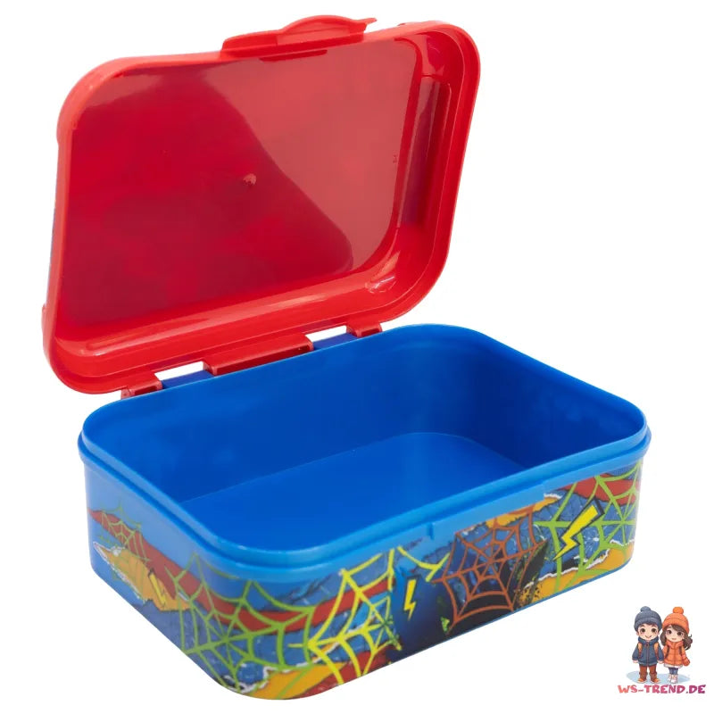 Marvel Spiderman 2 teiliges Kinder Set Brotdose Trinkflasche 510 ml - WS-Trend.de