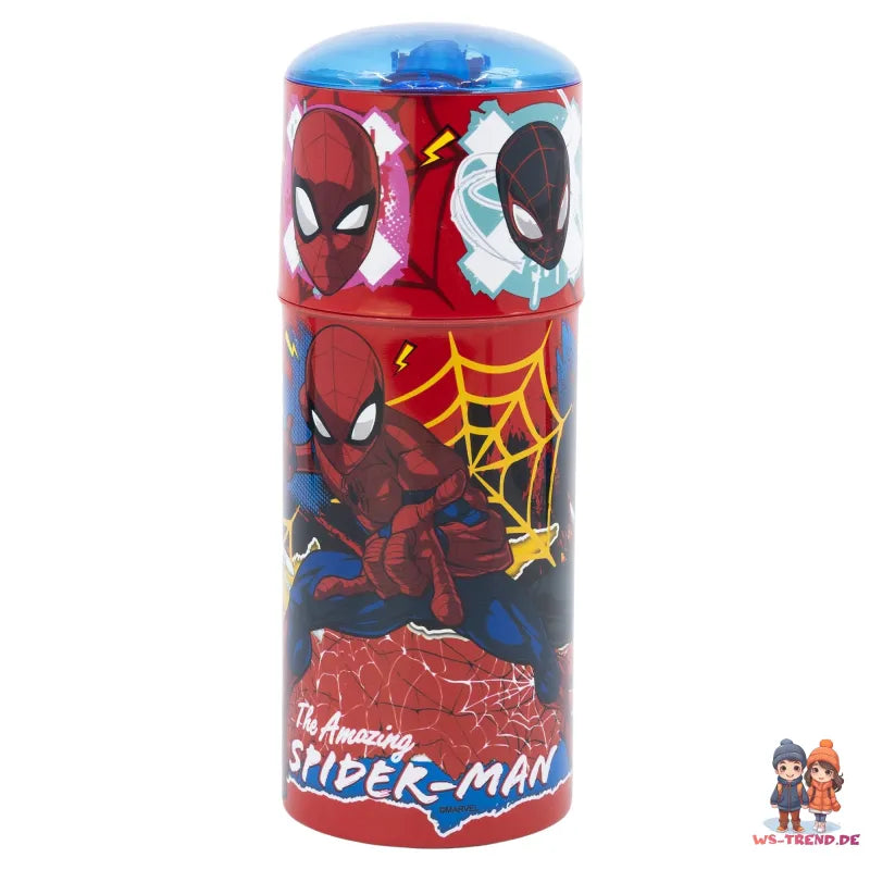 Marvel The Amazing Spiderman Wasserflasche Trinkflasche Flasche 350 ml - WS-Trend.de