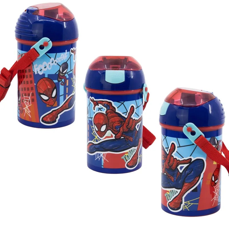 Marvel The Amazing Spiderman Wasserflasche Trinkflasche Flasche 450 ml - WS-Trend.de