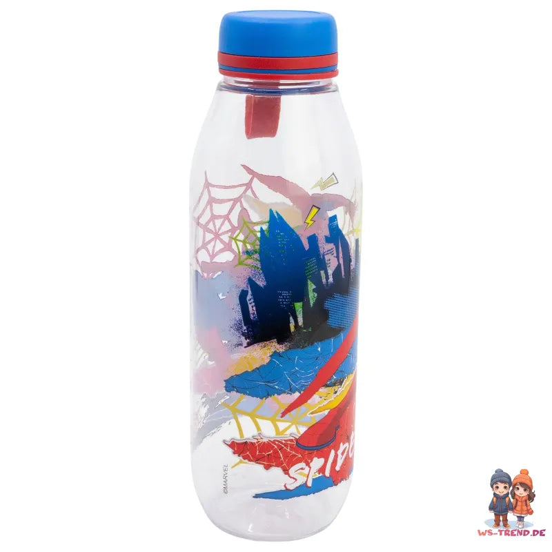 Marvel The Amazing Spiderman Wasserflasche Trinkflasche Flasche 650 ml - WS-Trend.de