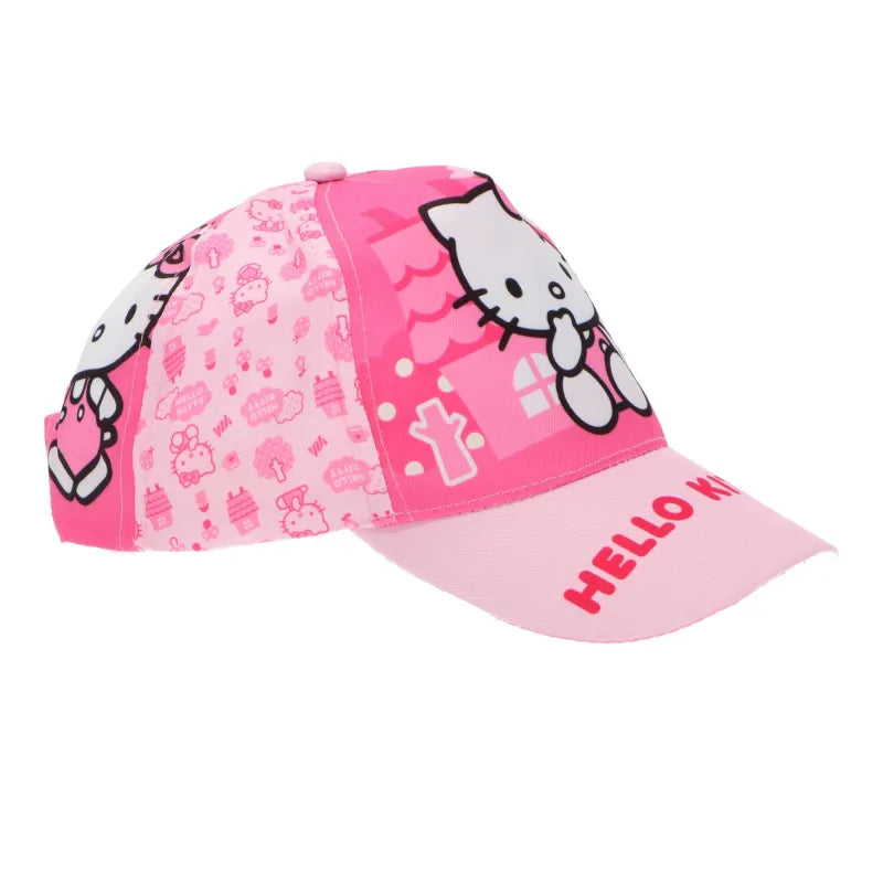 Hello Kitty Kinder Mädchen Basecap Baseball Kappe Gr. 53 WS Trend.de