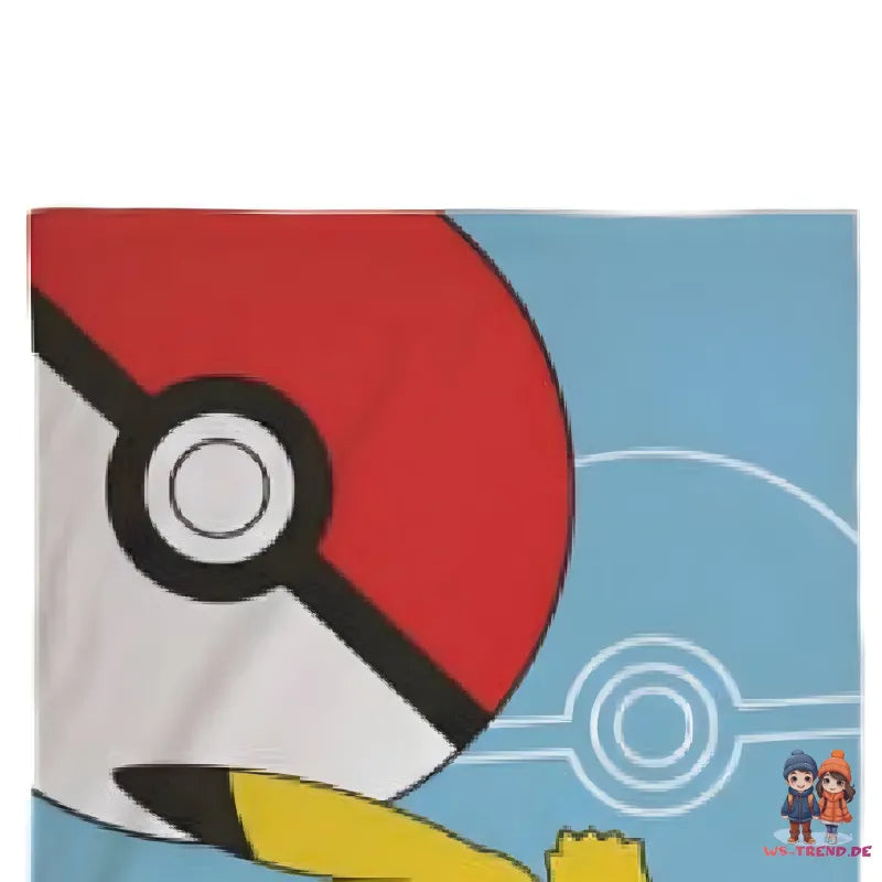 Pokemon Pikachu Mikrofaser Badetuch Strandtuch Duschtuch XL 70x140 cm - WS-Trend.de