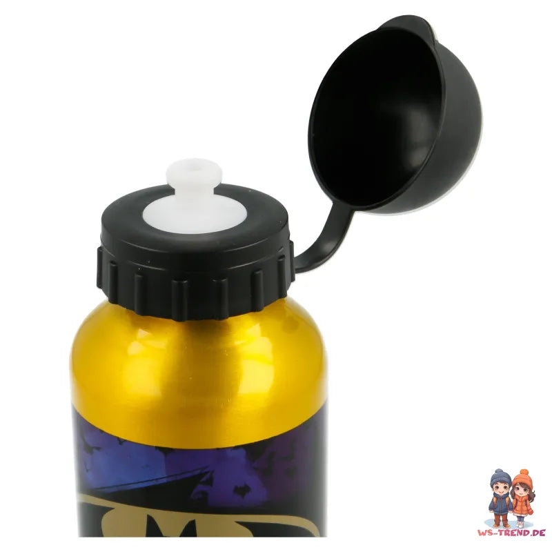 DC Comics Batman Kinder 2 teiliges Set 3 Kammer Brotdose ALU-Trinkflasche - WS-Trend.de und ALU - Trinkflasche