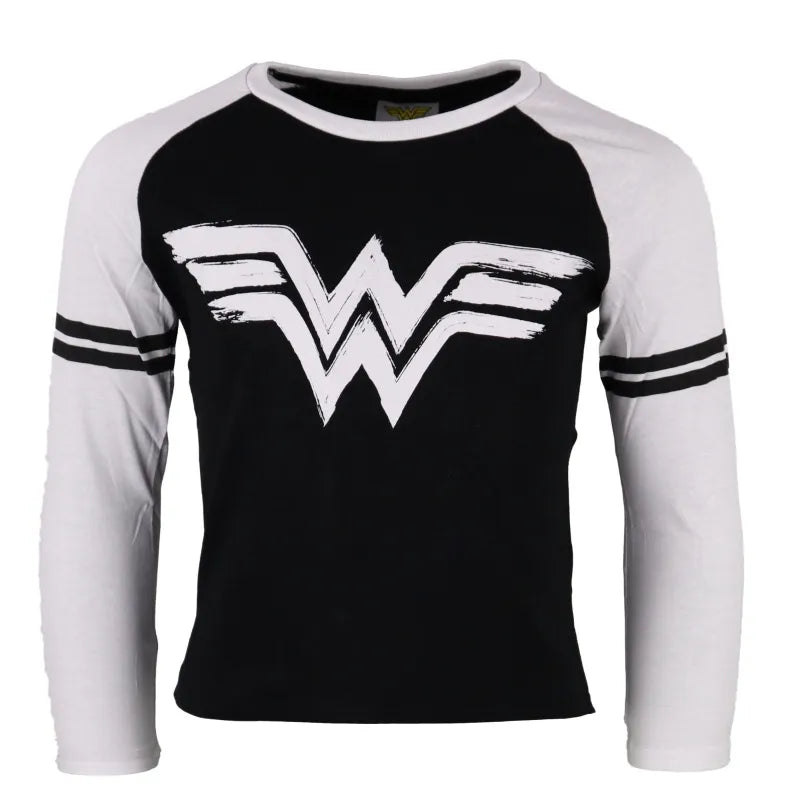 DC Comics Classic Wonder Woman langarm T-Shirt - WS-Trend.de Kinder kurzarm Shirt 128 bis 158 Baumwolle