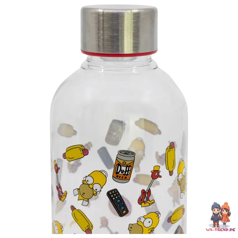 The Simpsons Homer Wasserflasche Trinkflasche Flasche 850 ml WS Trend.de