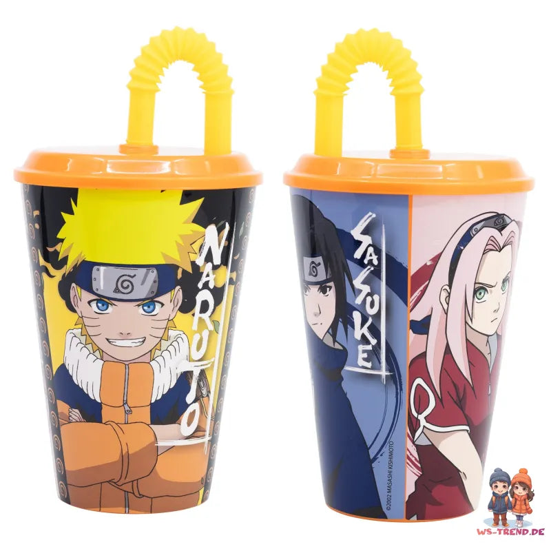 Anime Naruto Shippuden 2 tlg Lunchset Brotdose plus Trinkbecher 430 ml - WS-Trend.de