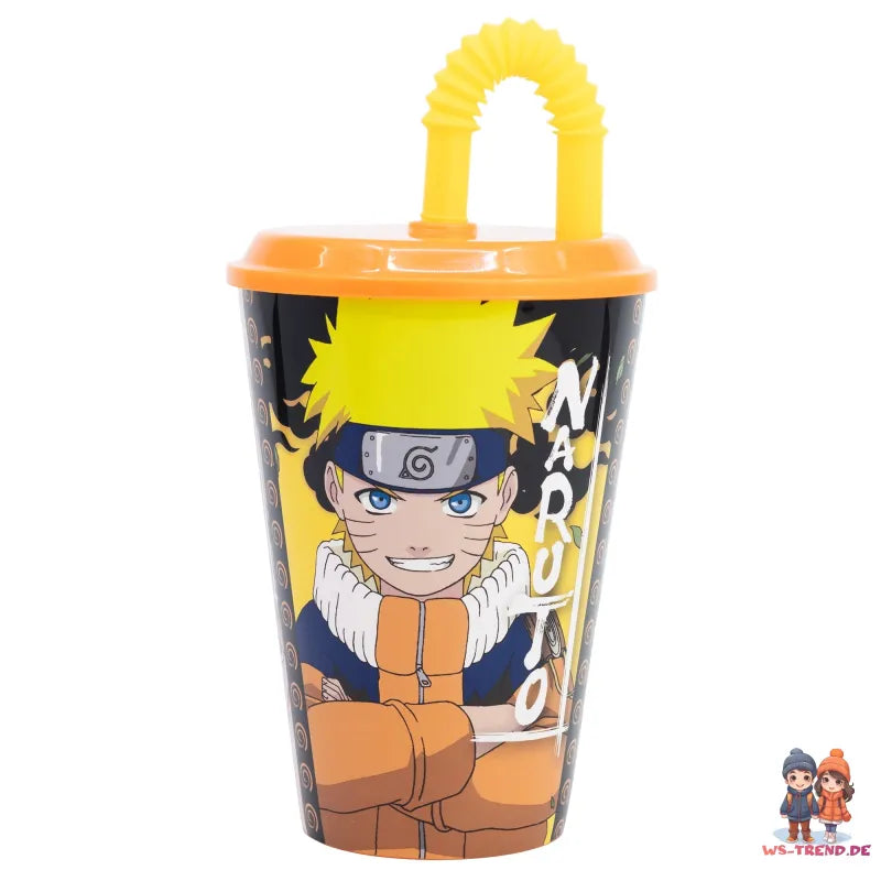 Anime Naruto Shippuden 2 tlg Lunchset Brotdose plus Trinkbecher 430 ml - WS-Trend.de