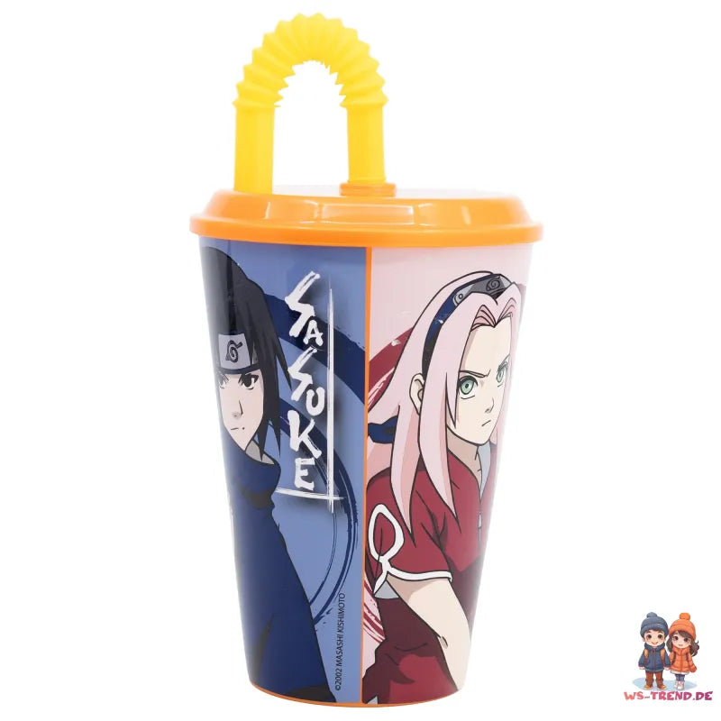 Anime Naruto Shippuden 2 tlg Lunchset Brotdose plus Trinkbecher 430 ml - WS-Trend.de
