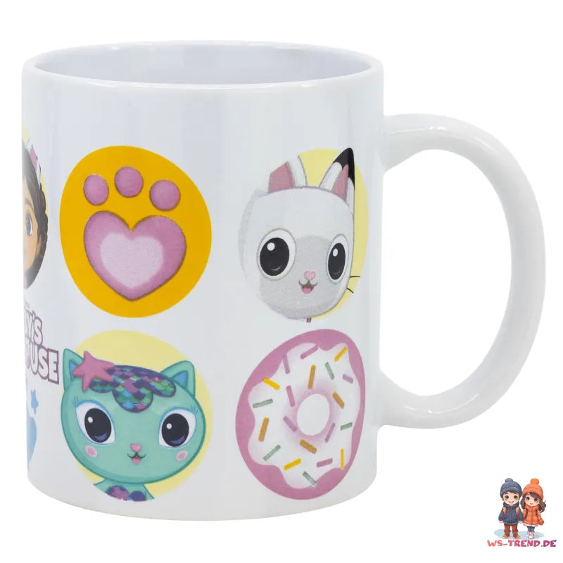 Gabbys Dollhouse Teetasse Tasse Kaffeetasse Geschenkidee 325 ml - WS-Trend.de