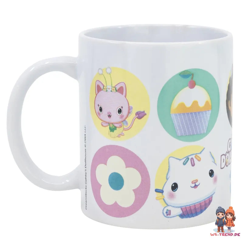 Gabbys Dollhouse Teetasse Tasse Kaffeetasse Geschenkidee 325 ml - WS-Trend.de