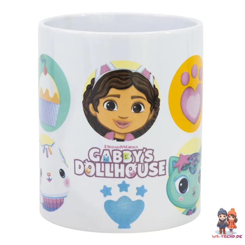 Gabbys Dollhouse Teetasse Tasse Kaffeetasse Geschenkidee 325 ml - WS-Trend.de