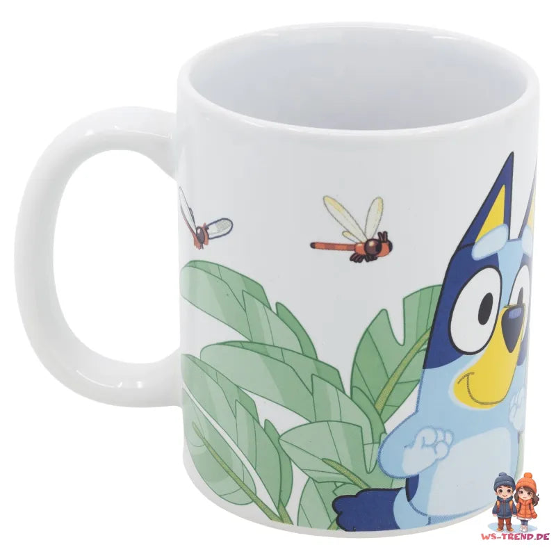 Bluey und Bingo Kaffeetasse Teetasse Tasse Geschenkidee 325 ml - WS-Trend.de