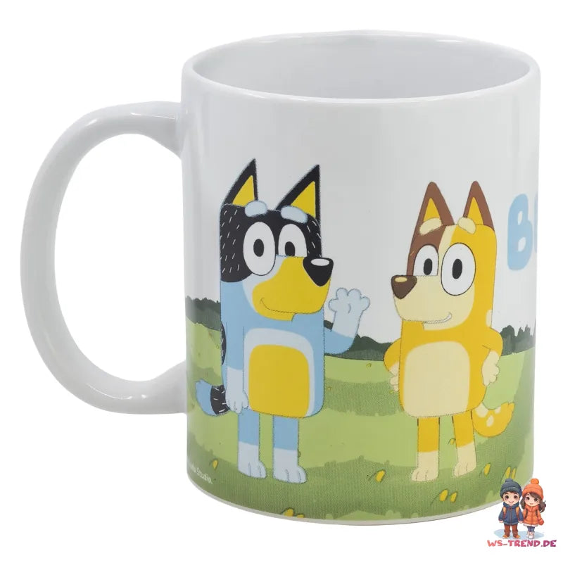 Bluey und Bingo Kaffeetasse Teetasse Tasse Geschenkidee 325 ml - WS-Trend.de