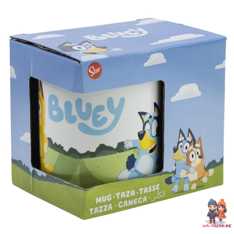 Bluey und Bingo Kaffeetasse Teetasse Tasse Geschenkidee 325 ml - WS-Trend.de