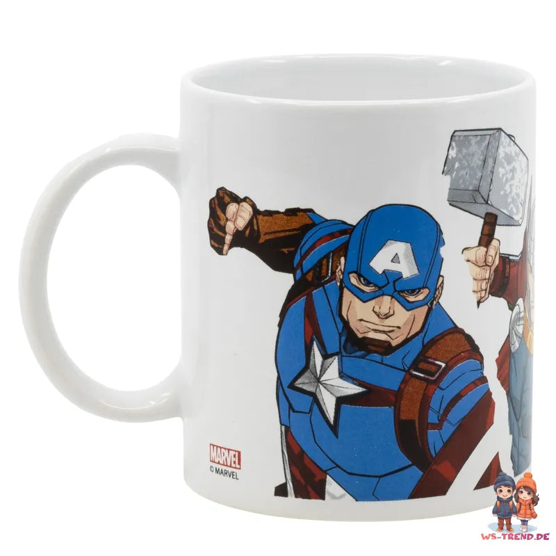 Marvel Avengers Kaffeetasse Teetasse Tasse Geschenkidee 330 ml - WS-Trend.de