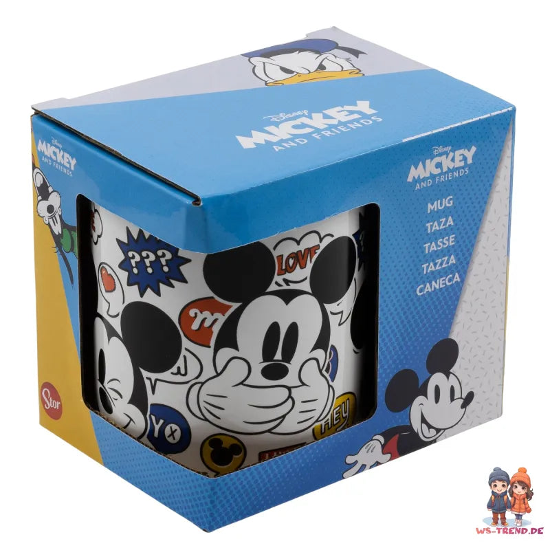 Disney Classisc Mickey Maus Kaffeetasse Teetasse Tasse 325 ml - WS-Trend.de