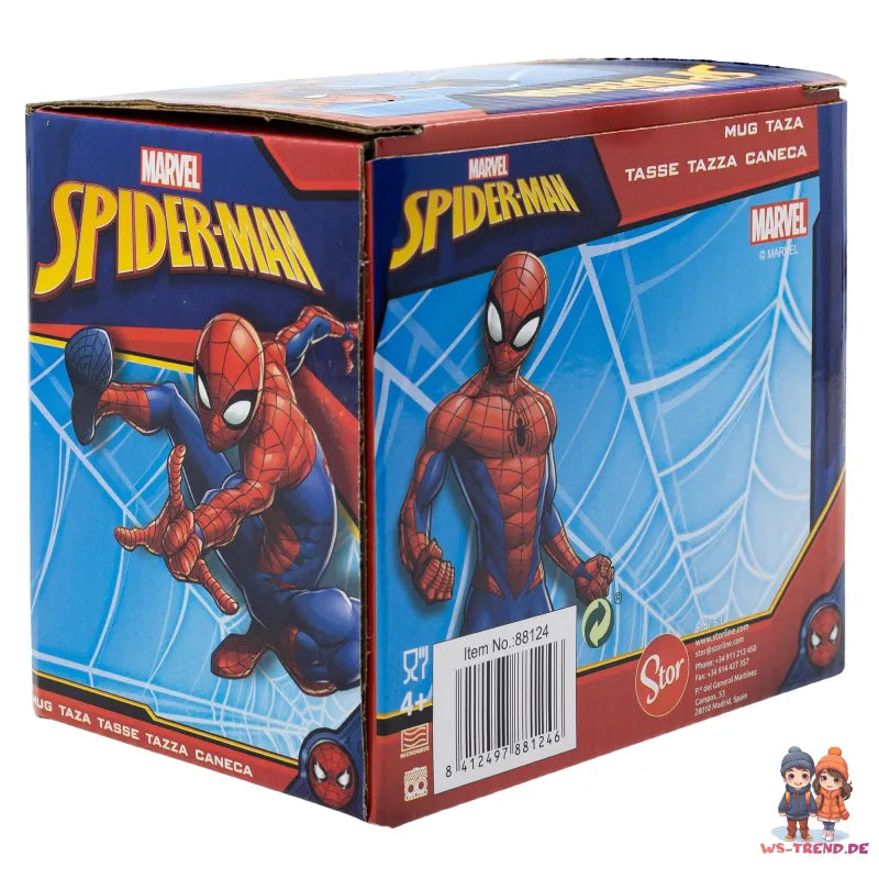Marvel Spiderman Teetasse Tasse Kaffeetasse Geschenkidee 330 ml - WS-Trend.de