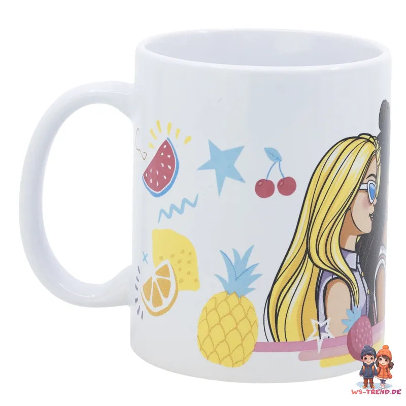 Barbie and Friends Teetasse Tasse Kaffeetasse Geschenkidee 325 ml - WS-Trend.de