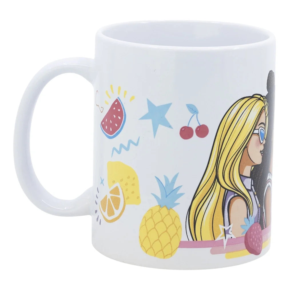 Barbie and Friends Teetasse Tasse Kaffeetasse Geschenkidee 325 ml - WS-Trend.de