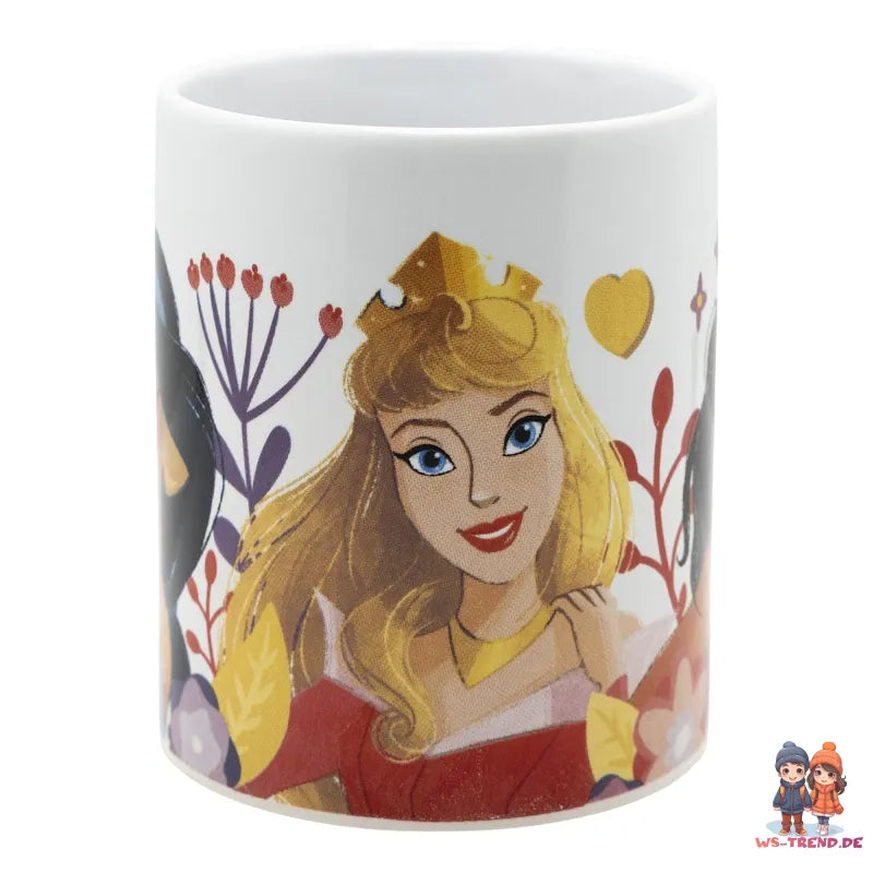 Disney Prinzessinnen Teetasse Tasse Kaffeetasse Geschenkidee 325 ml - WS-Trend.de