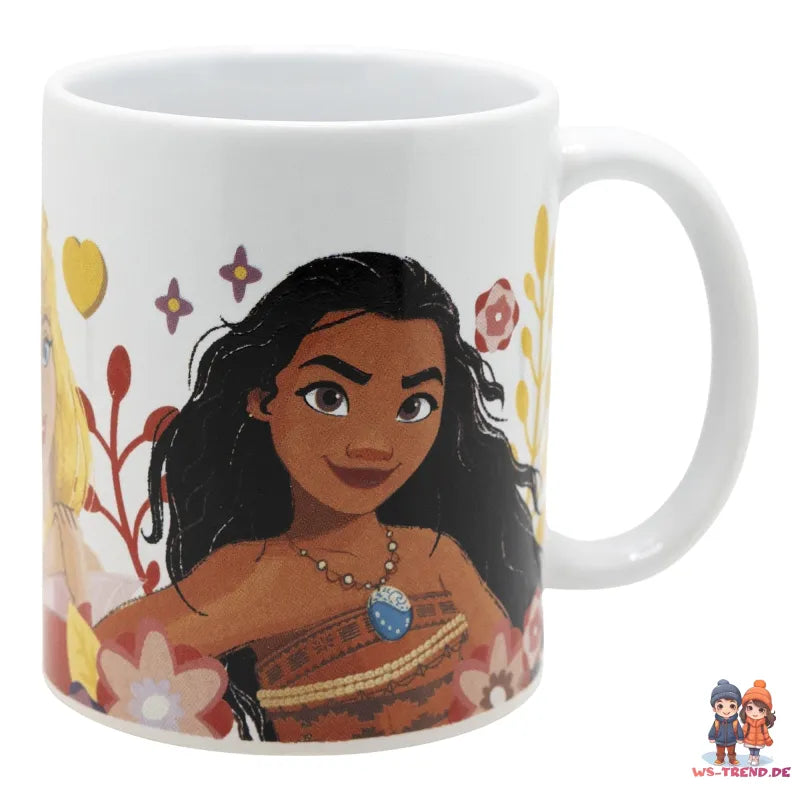 Disney Prinzessinnen Teetasse Tasse Kaffeetasse Geschenkidee 325 ml - WS-Trend.de