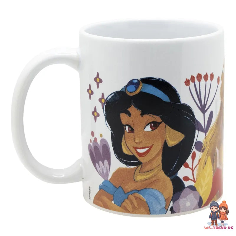 Disney Prinzessinnen Teetasse Tasse Kaffeetasse Geschenkidee 325 ml - WS-Trend.de