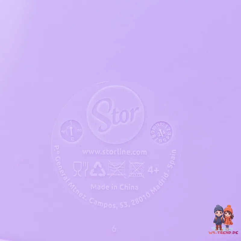 Kuromi Sanrio 2 tlg. Lunch Set Brotdose mit 3 Kammern Halm Trinkbecher 430 ml - WS-Trend.de