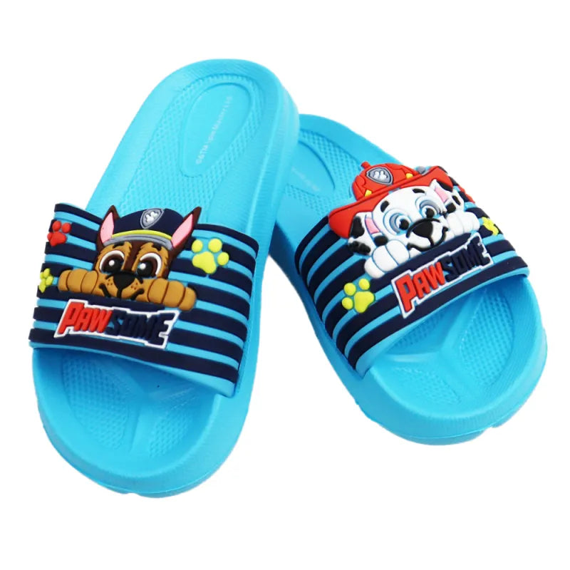 Paw Patrol Chase Marshall Sandalen Badeschuhe 3D Optik - WS-Trend.de Kinder Latschen 25 - 32