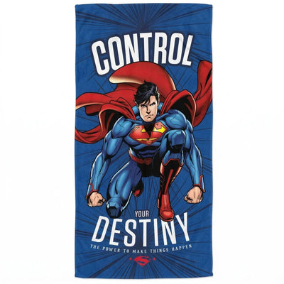 DC Comics Superman Badetuch Strandtuch Duschtuch XL 70x140 - WS-Trend.de
