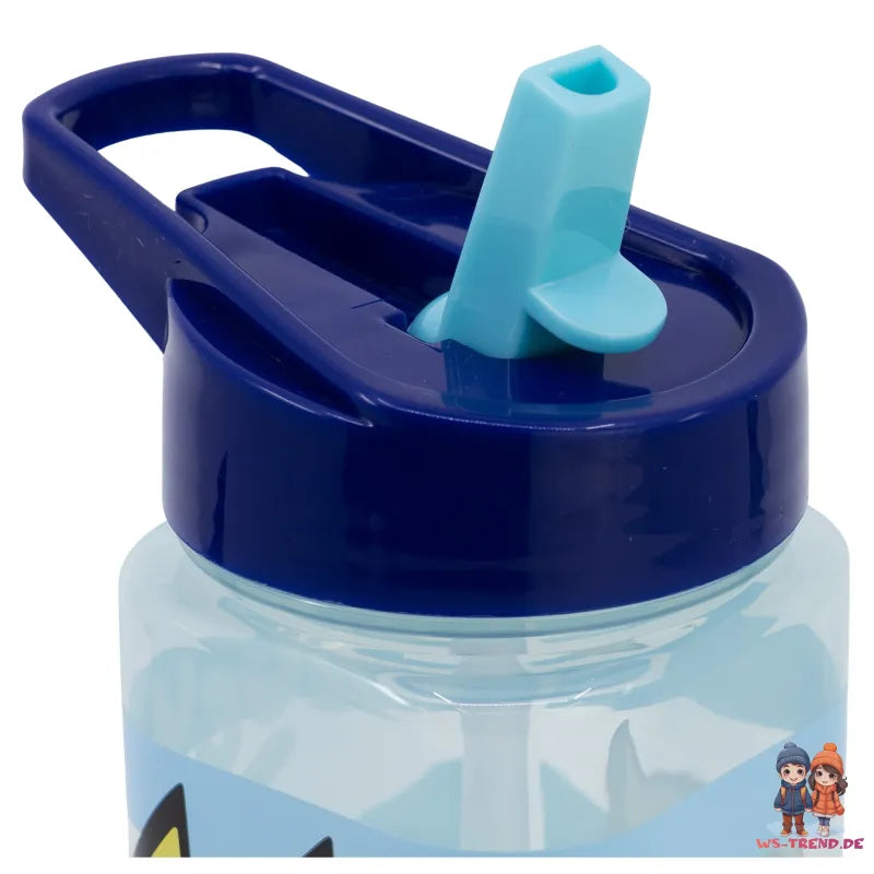 Bluey Bingo Kinder Wasserflasche Trinkflasche Flasche 510 ml Haltegriff - WS-Trend.de