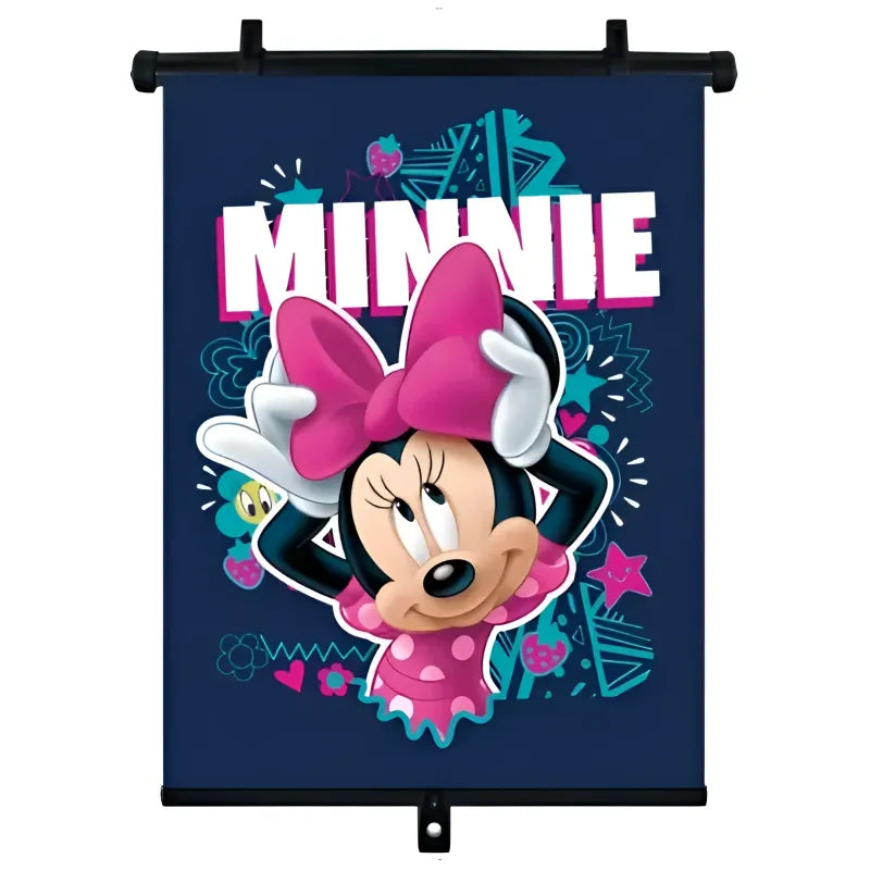Disney Minnie Maus Kinder Sonnenschutz Rollo fürs Auto Gr. 36x45 cm - WS-Trend.de