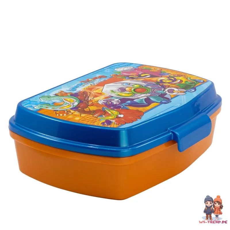 Super Zings Rivals of Kaboom 4 teiliges Set - Brotdose - Trinkflasche Besteck - WS-Trend.de