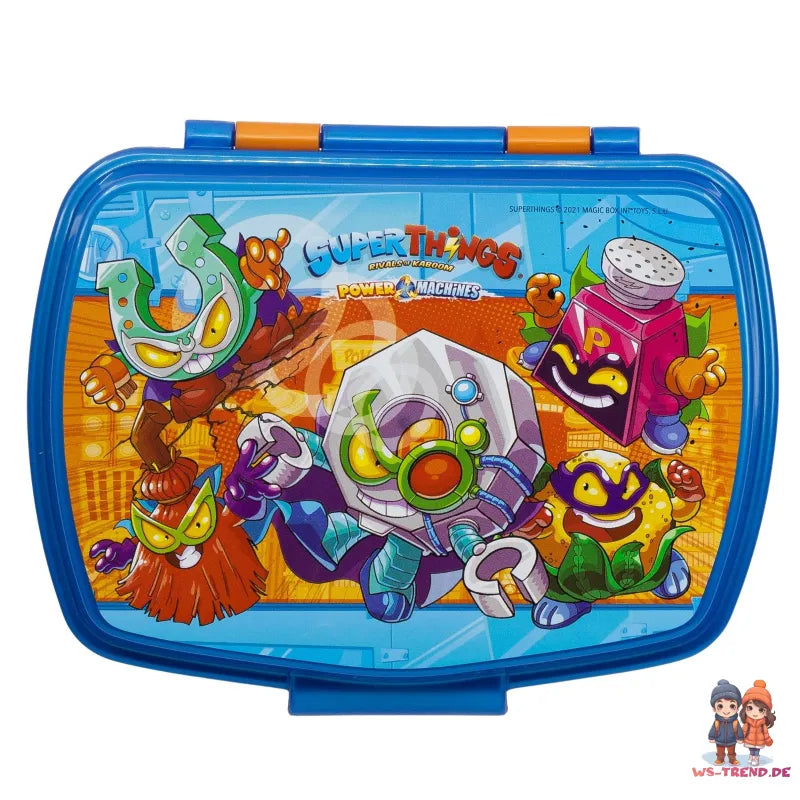 Super Zings Rivals of Kaboom 4 teiliges Set - Brotdose - Trinkflasche Besteck - WS-Trend.de