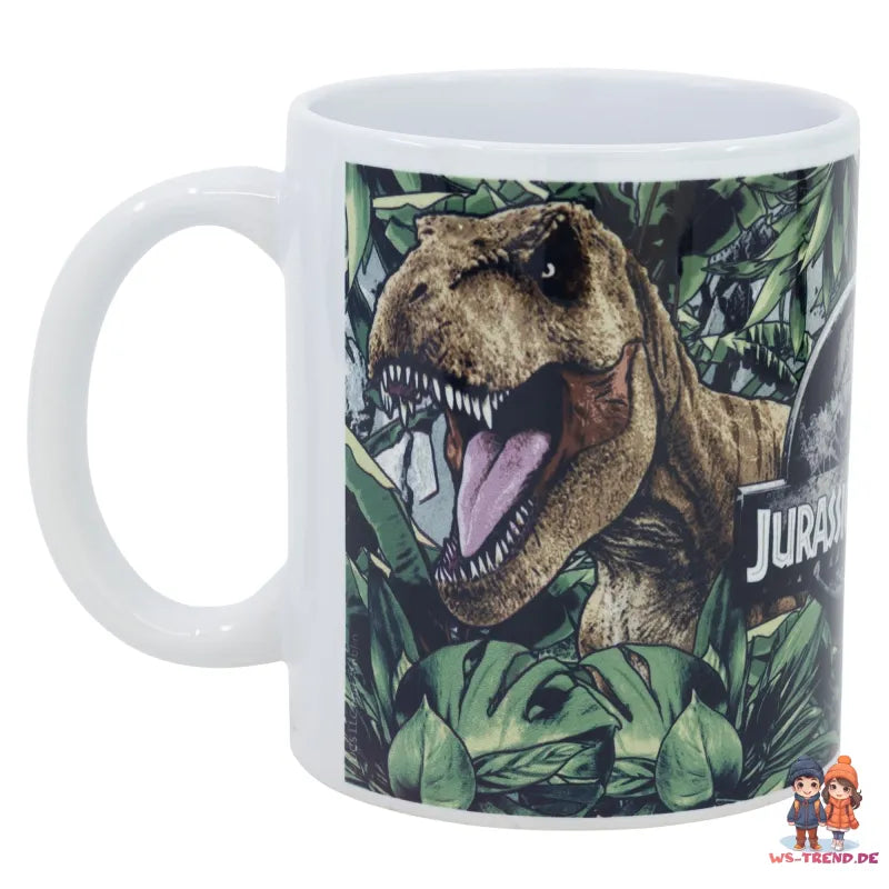Jurassic World Dino Blue T-Rex Teetasse Tasse Kaffeetasse Geschenkidee 325 ml - WS-Trend.de