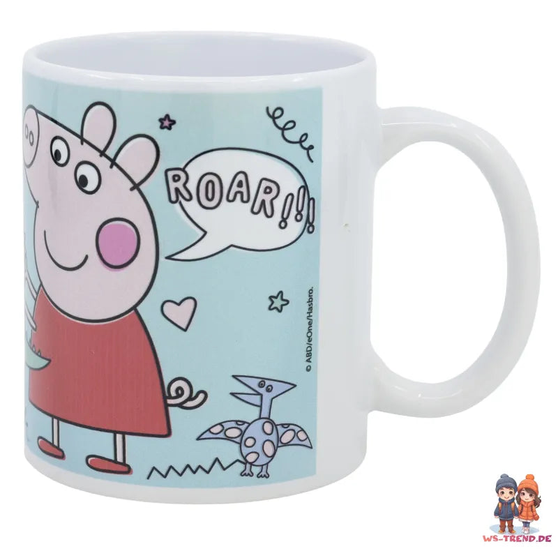 Peppa Wutz George Teetasse Tasse Kaffeetasse Geschenkidee 325 ml - WS-Trend.de